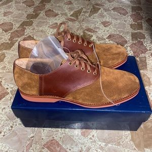 Polo Ralph Lauren Brown Orval Saddle Shoe